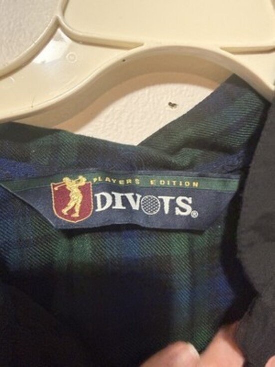 Divots Player Edition Pullover Golf Windbreaker Vest Intercoastal Classic Size L - Picture 7 of 8